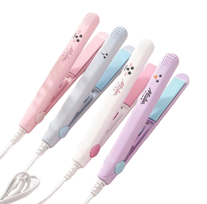 Mini hair straightener