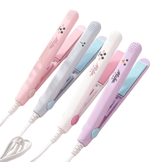 Mini hair straightener